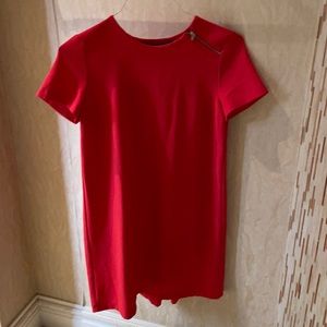 Zara red dress worn once